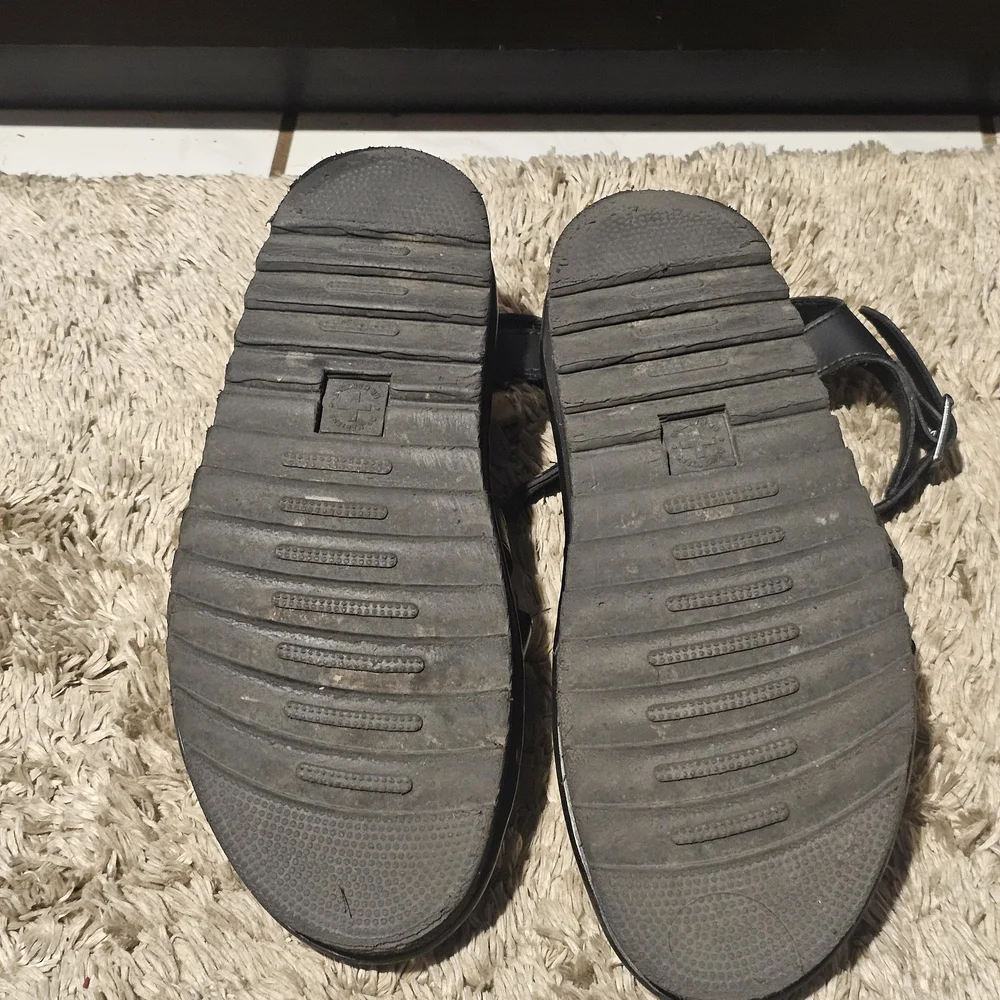 Dr. Martens Blaire Leather Platform Sandals - Picture 5 of 6